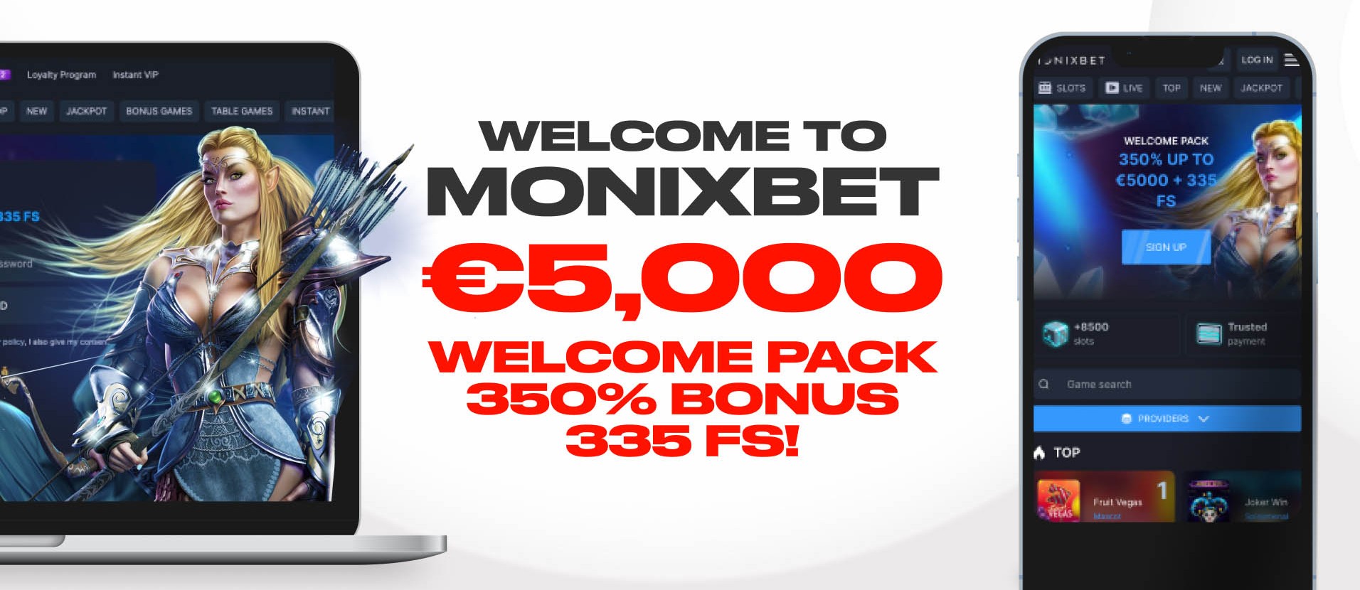 Meet Monixbet: €5K welcome pack for Tier-1 geos