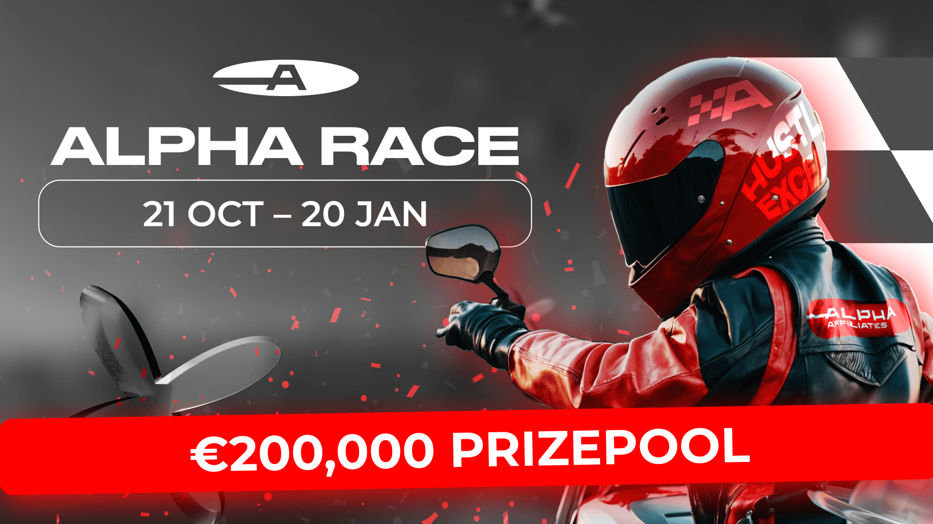 ALPHA AFFILIATES LAUNCHES HIGH-STAKES ALPHA RACE WITH €200,000 PRIZE POOL